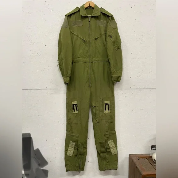 Vintage Canadian Air Force Pilot Flight Suit (Flyer's Coveralls), Size 36 - M/L - Picture 1 of 10